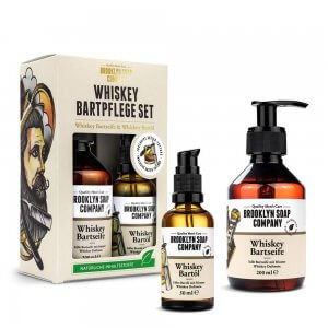 Brooklyn Soap Company Bartshampoo & Bart-Öl mit feinsten Whiskey-Duftnoten